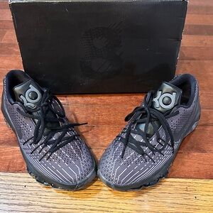 Nike KD Athletic Shoes in Black and Gray